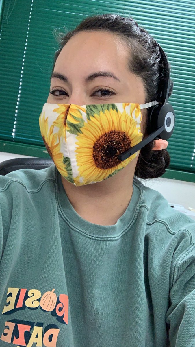 JPolanco01's tweet photo. Had 5 students show up for school today. It was definitely nice to have some kind of normalcy! #RAMSareback 💙💚 https://t.co/sc6ITnPDr1