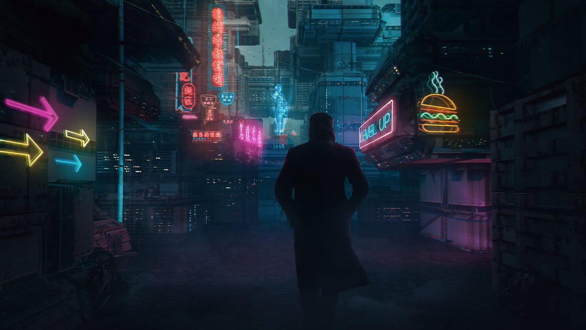 Mizuri.eth on Twitter: &quot;Blade Runner 2049! Absolutely love the Blade Runner  movies and their Cyberpunk aesthetic. Here's an artwork I did, hope you  like it! #BladeRunner #Cyberpunk https://t.co/1z1fYi3zjf&quot; / Twitter