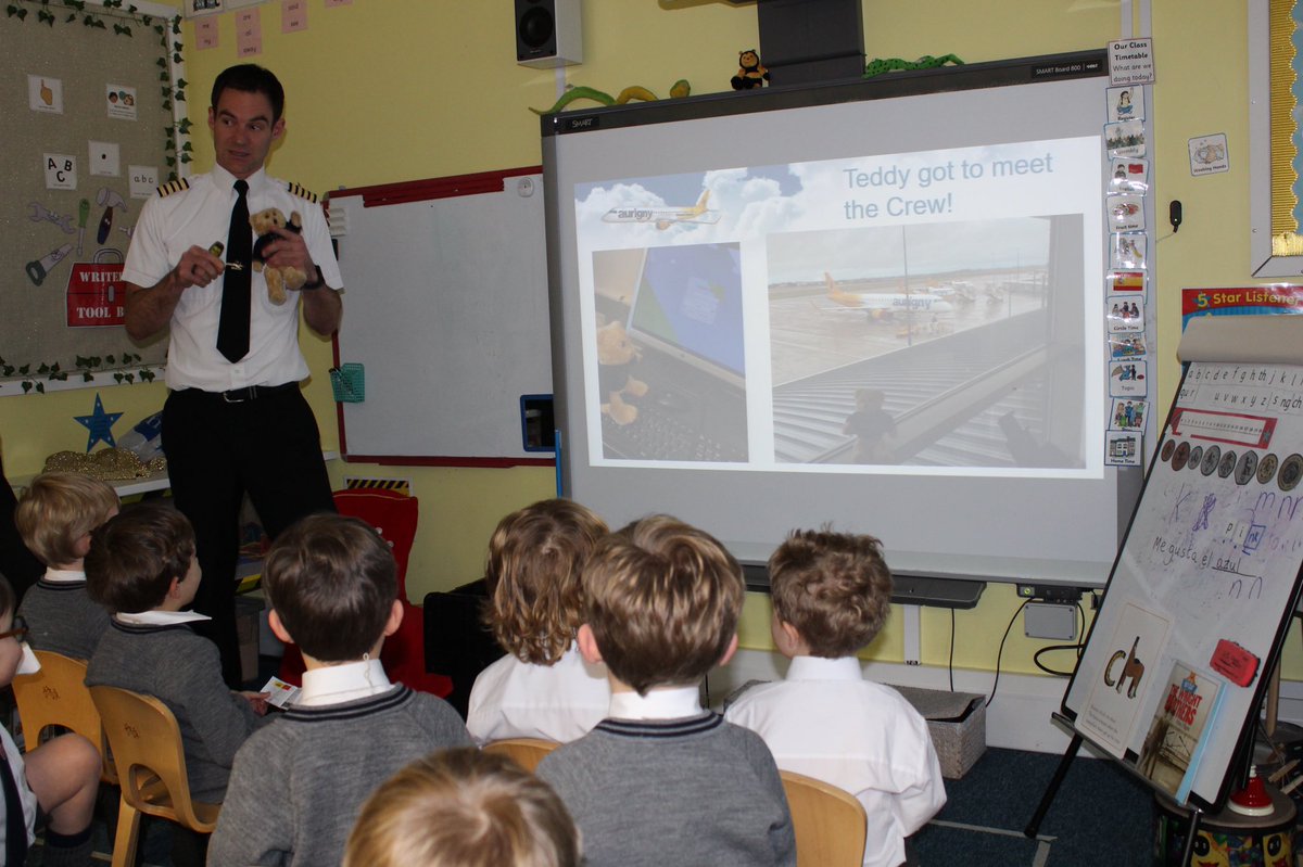 Eliz_Coll's tweet image. As part of their Transport topic Reception enjoyed a visit from two #Aurigny Pilots yesterday. The children were each given tickets &amp;amp; sat in their seats as if they were in a plane. Thank you to Mark &amp;amp; Ollie for making the afternoon so fun the children loved it! #ECJS