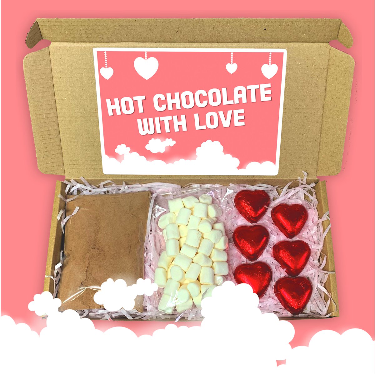 OhMySweetsUK's tweet photo. Warm yourselves up from these cold stormy nights with our ‘Hot Chocolate With Love’! https://t.co/Qszf3PI3cy