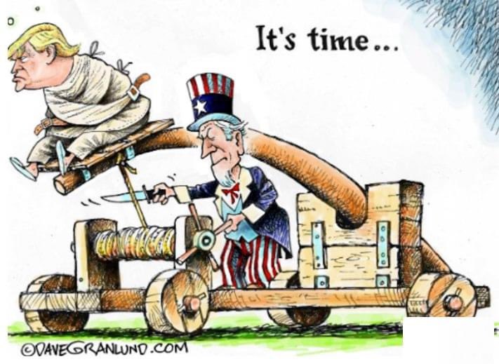 In the beautiful words of the song from Les Miserables “one day more” #ByeByeTrump