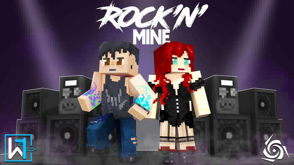 WithercoreMC's tweet photo. Get lost in the craziest of concert stages and in rock passion! Walk among the most legendary rockstars of all times, then bask in the rock and roll.

Rock 'n' MINE is out now on the @MinecraftMarket 🤟
https://t.co/HEaAP8WDma https://t.co/AevnqMbUBx