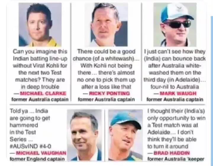 khakharvasu's tweet photo. @MichaelVaughan I think you got your answer be careful while writing any thing against #IndianCricketTeam https://t.co/RSrz5Fpe8a