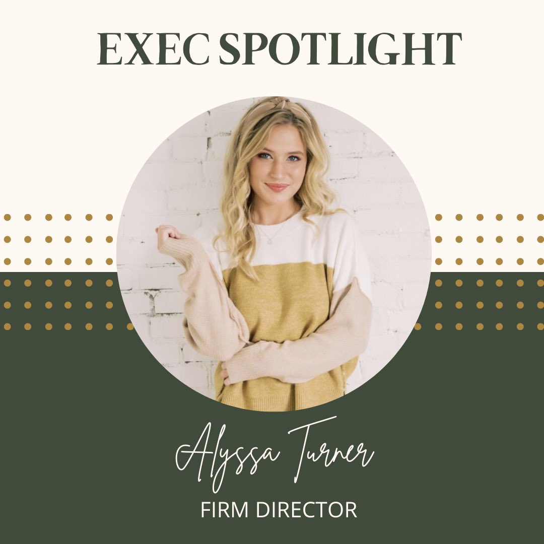 Spotlight Time ⭐️ Meet Alyssa Turner, our new Firm Director for The Oaks Agency! Alyssa is currently pursuing a degree in Public Relations and Marketing 🎓 She is excited to lead a year of success through advancement and effective communication facilitated by The Oaks Agency 🙌🏻