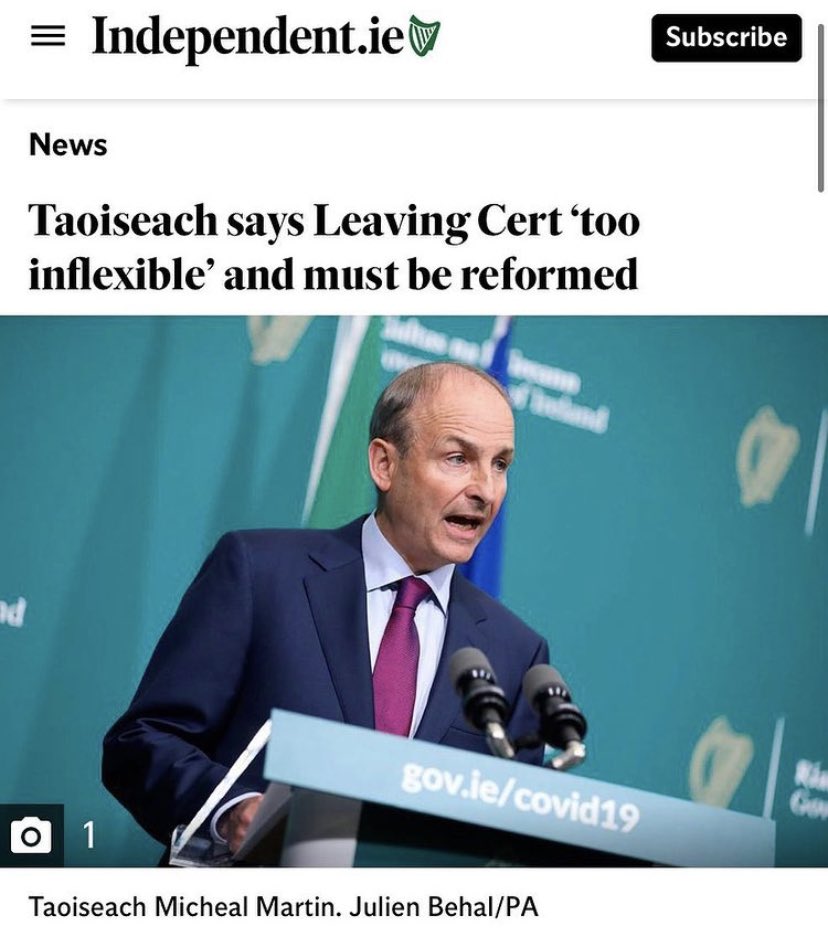 leavingcert21's tweet photo. so which is it? @NormaFoleyTD1 @MichealMartinTD @Education_Ire #LeavingCert2021 #makepredictedgradesoptional #giveusachoice #wewantachoice #ourfutureourchoice https://t.co/jv7za9Gb0B