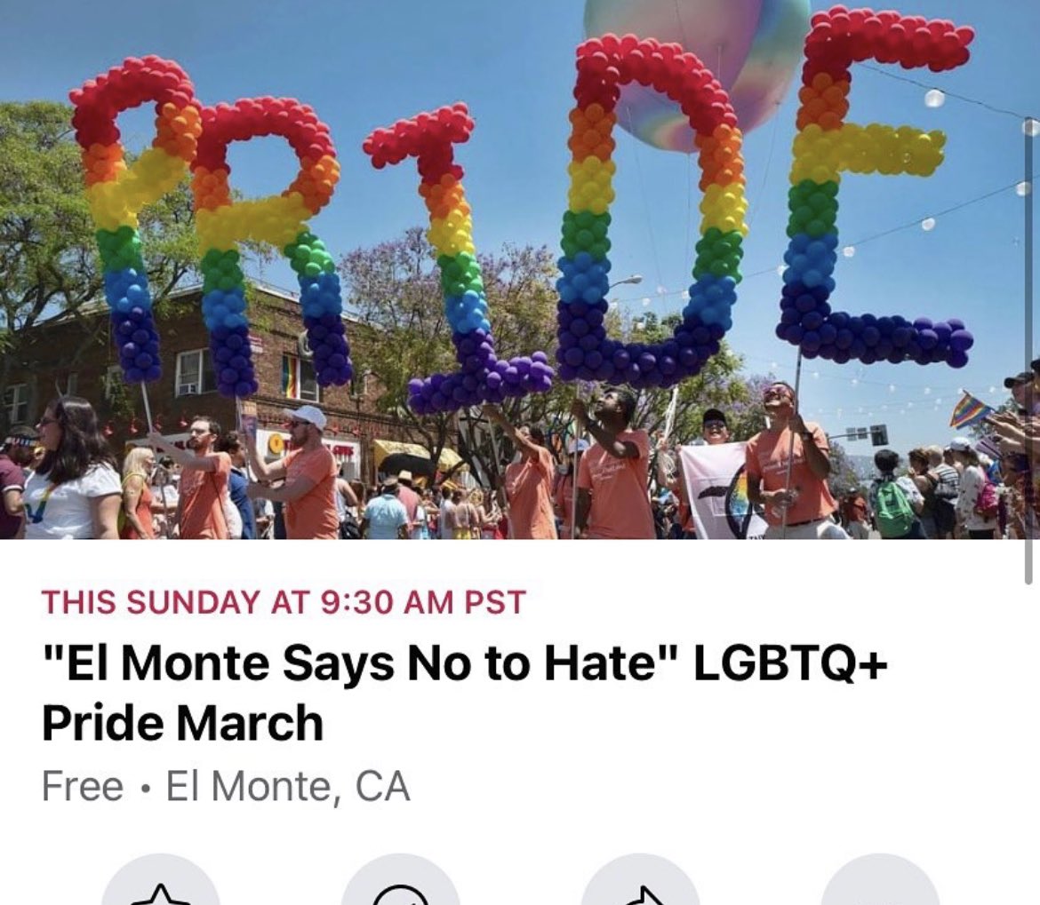 j_carranzaaa101's tweet photo. Come on down and support ! Let’s get the word out !! ❤️🧡💛💚💙💜🌈 https://t.co/gPeFgmKn8d