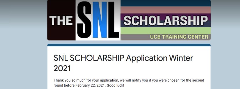 jonahlarrama's tweet photo. Here we go. Starting the week good. Just submitted to UCB and SNL scholarship!!
#ucb #saturdaynightlive #scholarships #latinoactor #latinx #keepbusy #keepgoing #diversitycasting #auditions #improv #writers #producers #castingdirectors #directorofphotography #directors #year2021 https://t.co/GoNDmvqs4A