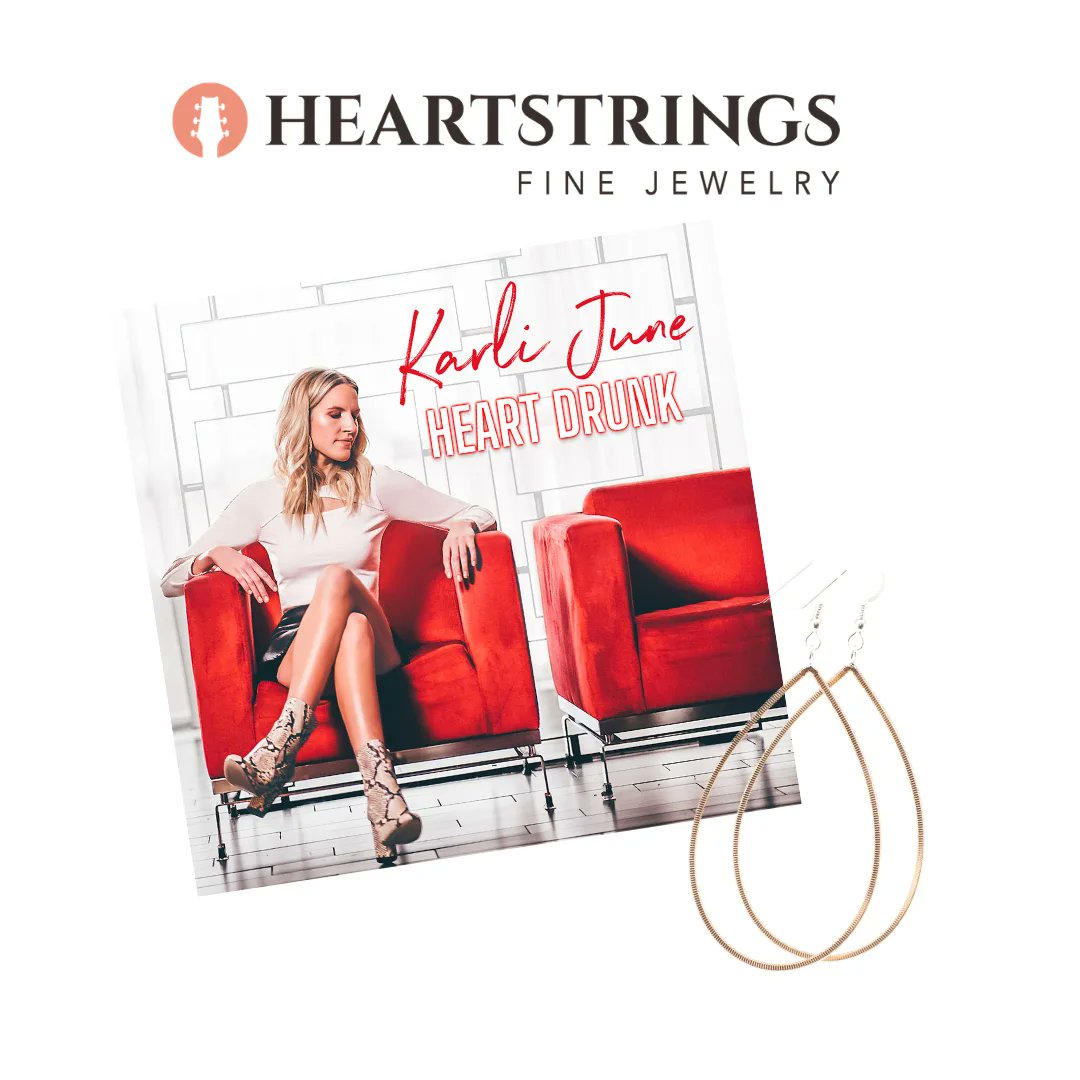 Want to #win these beautiful earrings from <a href="/jewelryhs/">Heartstrings Jewelry</a>? I have teamed up with <a href="/karlijunemusic/">Karli June</a> in support of her new single #HeartDrunk! Details on this #giveaway are on my Instagram post: instagram.com/sassygirlcanad…
