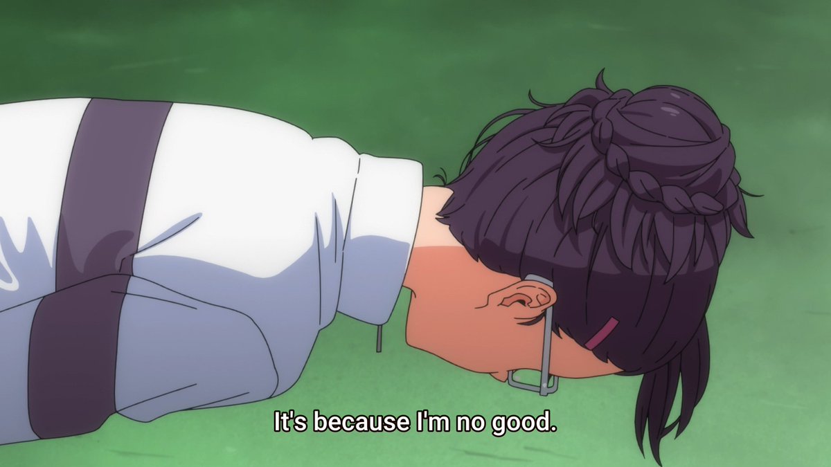 But confronting Minami's demon would needs a different approach. One that requires more than just Ai's sheer will this time. Bullying breeds in passivity, and abuse is no different. Minami's complacency and lack of self-worth is what lead to her being severely exploited.