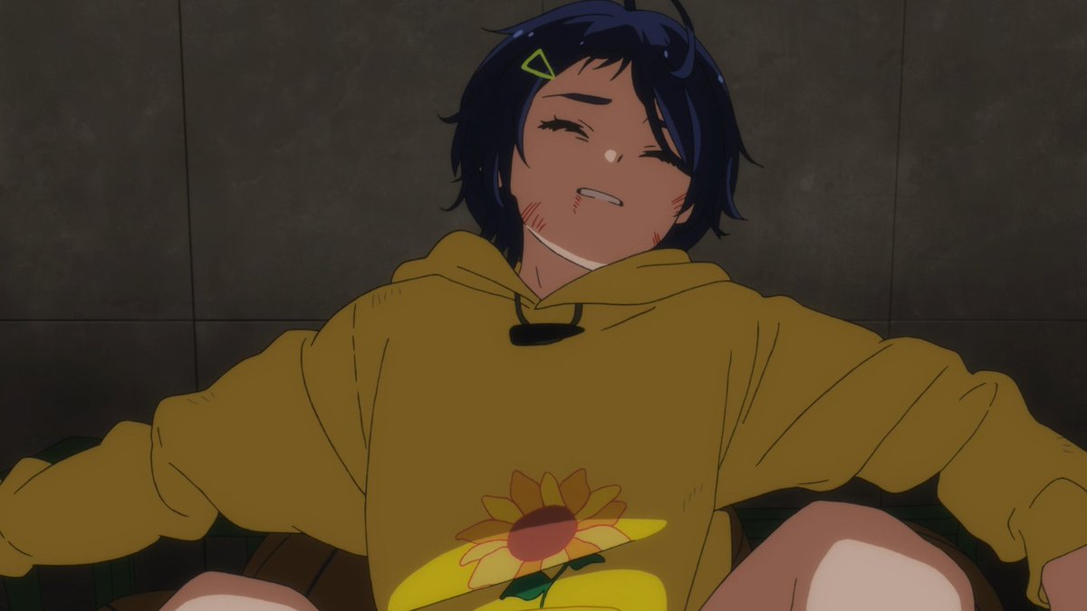 might just be enough. Entering the dragon's lair, we're welcomed by the beast itself and its helpless victim. Ai's lousy attempt at saving her unsurprisingly... fails. I groan as I take emotional damage seeing best girl getting thrown off the room. Critical hit.