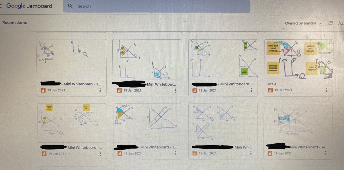 THREADLive Diagrams / Mini WhiteboardsSee all students working on their own mini whiteboards. Store, comment, view and mark with Classroom. Share via Meet.  @missdcox  @teacherhead  @MissLLewis  @geotayler