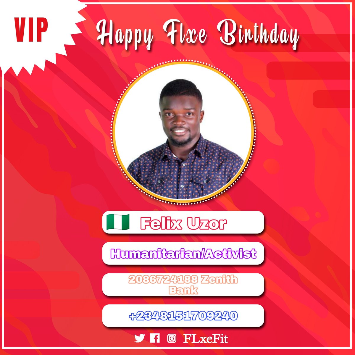 FlxeFit's tweet photo. Happy FLxe Birthday Felix https://t.co/gef7KdSiKD