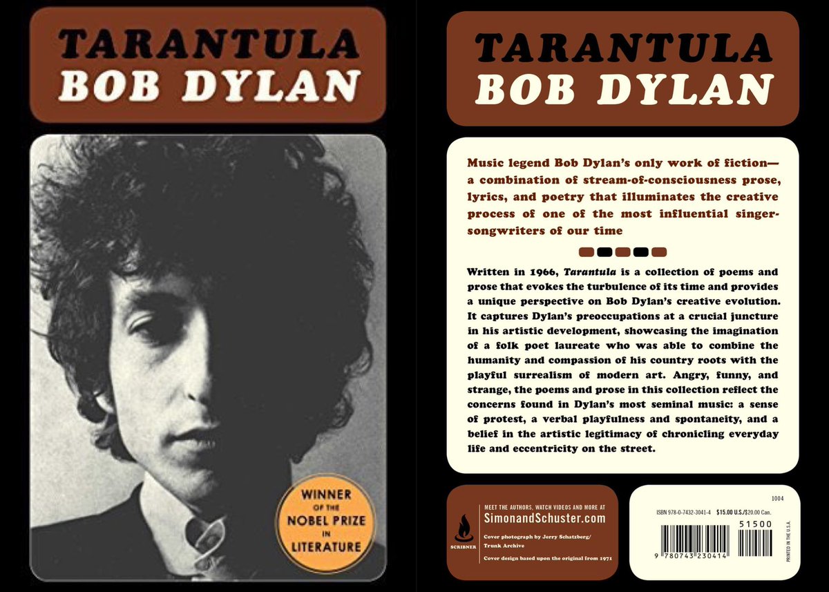 January 7, 2020 - Timmy is spotted in New York reading Dylan’s experimental prose poetry book “Tarantula” & three weeks later, stories a passage from it!