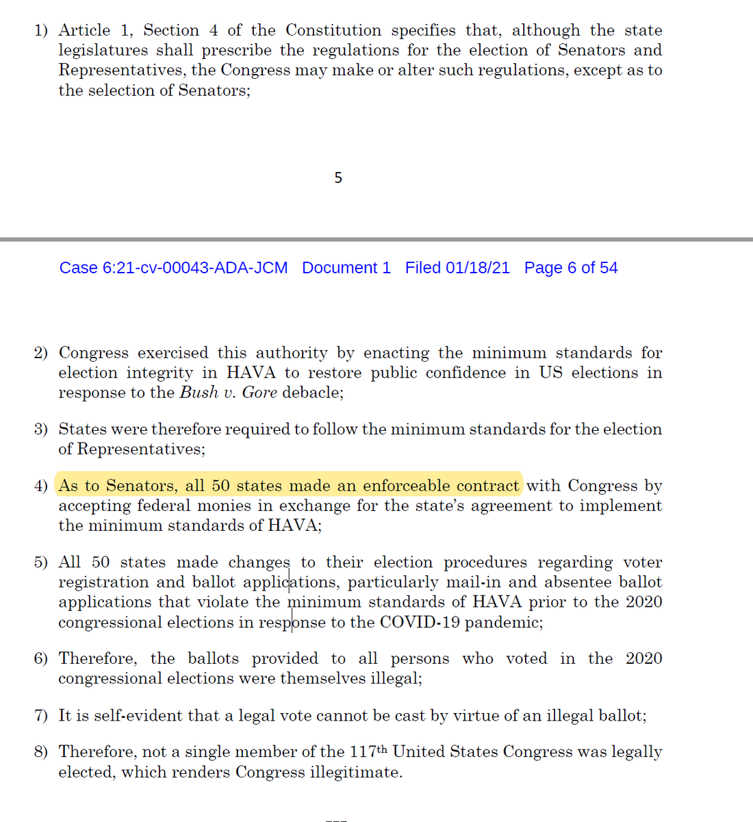 Beyond that, the "self-evident" in point seven is doing a metric fuckton and a half of work in this argument.But it's a great example for "if you say it is, it ain't."