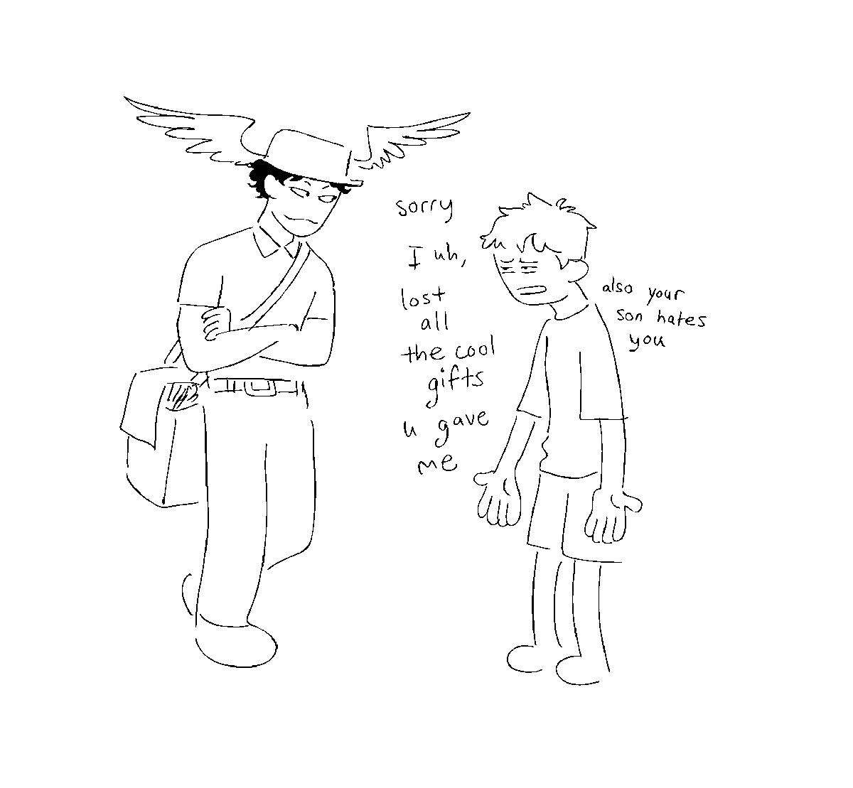 hades game compelling me to make percy jackson fanart in this day and age? 