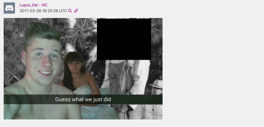 8/ Salvadalena posted some pretty rotten stuff on Discord and Iron March. Also, he claimed to be a member of extremist groups and sought connections with other groups.