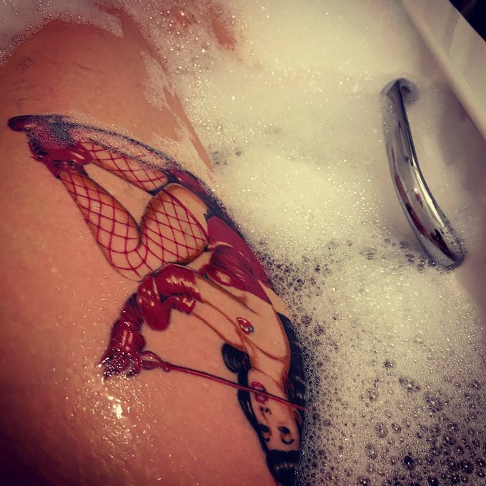 When you catch sight of one of your tattoos and it&rsquo;s just damn that&rsquo;s good! What tarts have you got to<a href="/tag/femdom"class="tags"><span>#femdom</span></a><a href="/tag/mistress"class="tags"><span>#mistress</span></a><a href="/tag/findom"class="tags"><span>#findom</span></a><a href="/tag/sissy"class="tags"><span>#sissy</span></a><a href="/tag/sub"class="tags"><span>#sub</span></a><a href="/tag/facesitting"class="tags"><span>#facesitting</span></a>