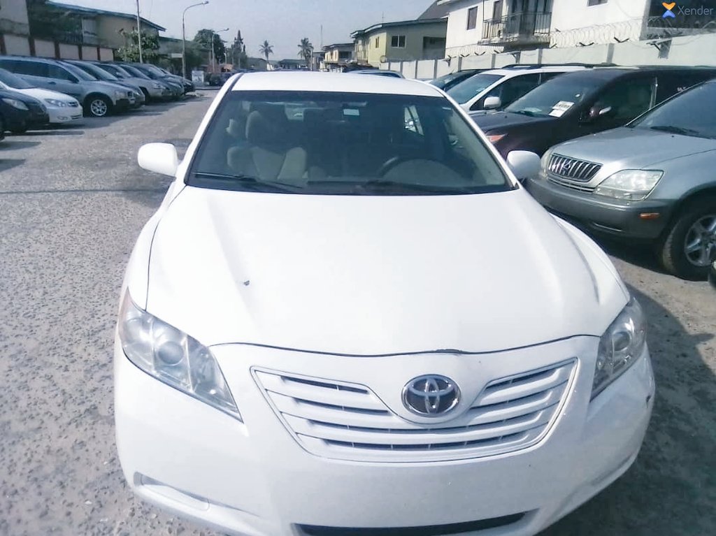 Foreign used Toyota Camry 2008 model
*100% accident free
*With very low mileage

Price: #2.9m
Contact me on 07014569130 to purchase!