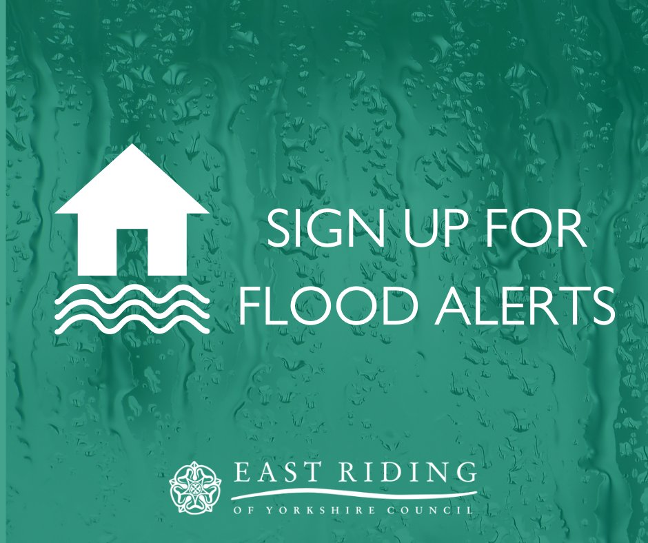 Keep up-to-date with potential flood warnings in the coming days &amp; take protection measures as the area prepares for significant rainfall.

Sign up to receive flood warnings, call Floodline on 0345 988 1188 or register through Environment Agency website:

orlo.uk/mYyj6