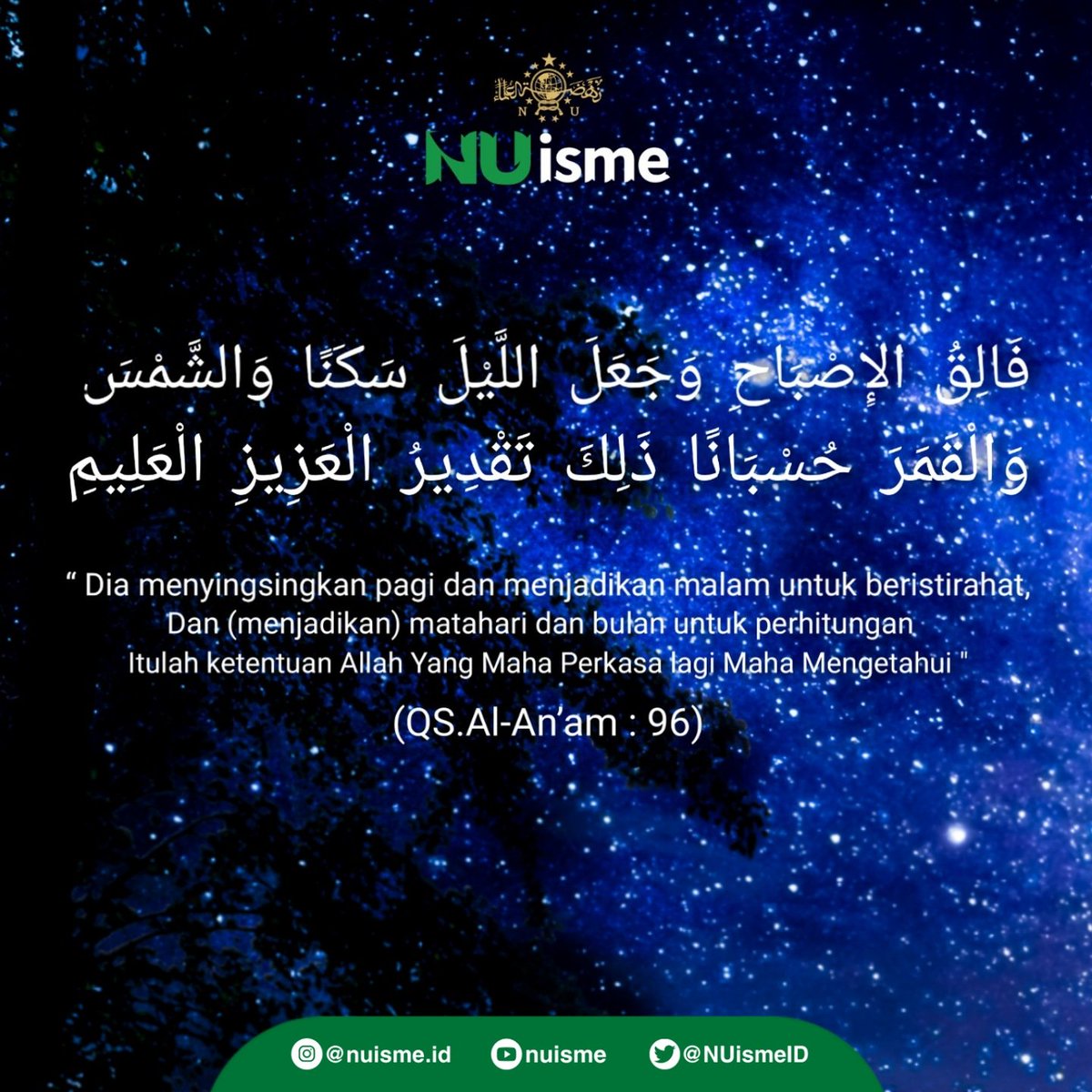 NUismeID's tweet photo. Selamat Istirahat Sobat @NUismeID
Bagi yang baru terbangun mari tegakkan Ibadah Malam
#NUisme https://t.co/3uekr7J0gu