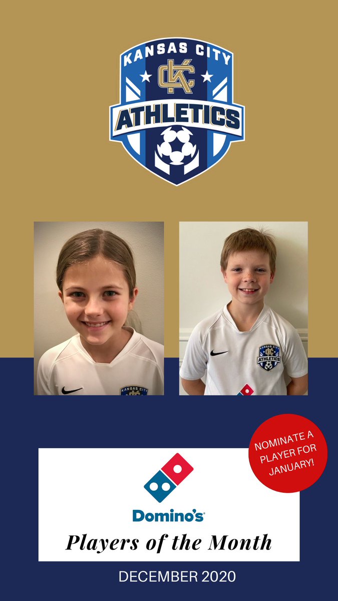 AthleticsKC's tweet image. Congratulations again to these @dominos Players of the Month from December! Nominations are open for January🌟

🔗‼ forms.gle/HfqfuSL9zcUgeT… 

#KCAthletics #PlayerOfTheMonth