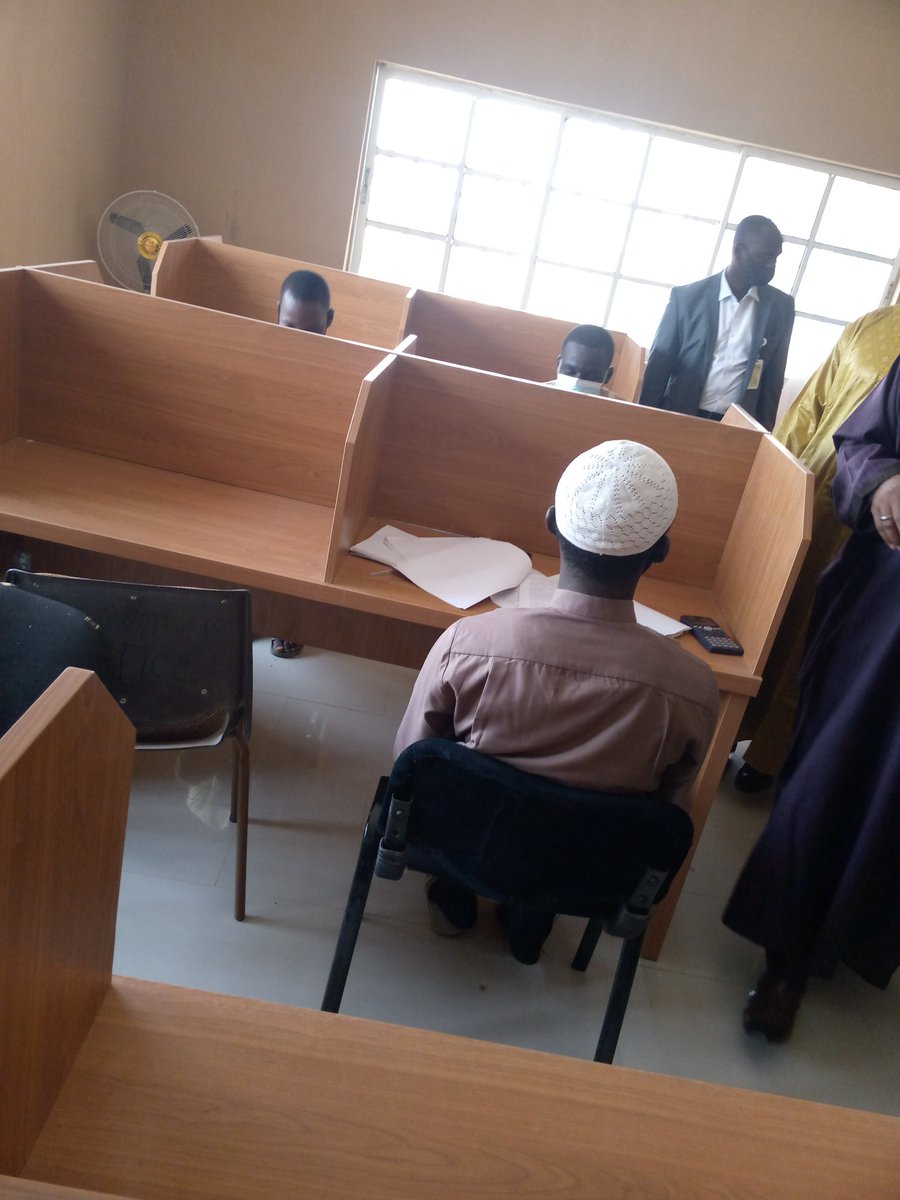 DauraProf's tweet photo. Earlier today, I inspected our campus to see the compliance with @NCDCgov protocols towards #COVID19. I am satisfy with the level of compliance, as both staff and students are equally happy.
@YobeStateGovt 
@BuniMedia https://t.co/j9eBMzUr69