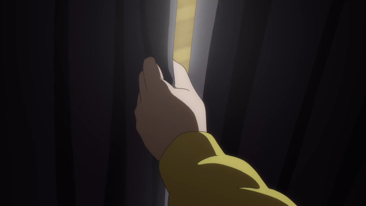  #EggSayn-ward. Ai is forced to act. Even when she could see, she couldn't help her friend in the past. She hid.There are parallels of this in both the real world and dream world.The themes of this episode follow a story similar to the story in her own past, where her friend -