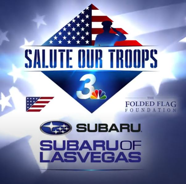 For the freedoms we all enjoy, our thanks goes to the men and women serving in all military branches, we salute you! Together with News3 we honor the brave men and women that put their life on the line . Nominate a current or former service man or woman at News3lv.com