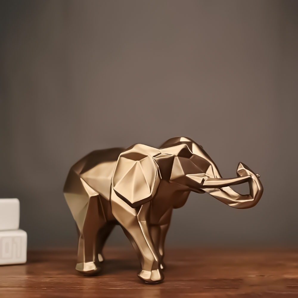 This majestic beast from the plains of Africa offers a commanding presence with it's gold satin finish. The Golden Elephant is a beautiful modern piece to complete any desk or home space.

Shop Here: sprezzadesigns.com/collections/al…
