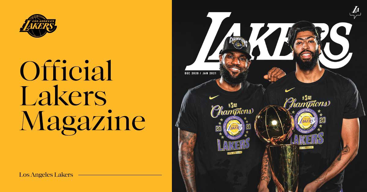 Check out the first issue of Lakers Magazine and relive the team bringing home title 17.
📖 >> https://t.co/71giCogyWA https://t.co/oqZrpSfgXA