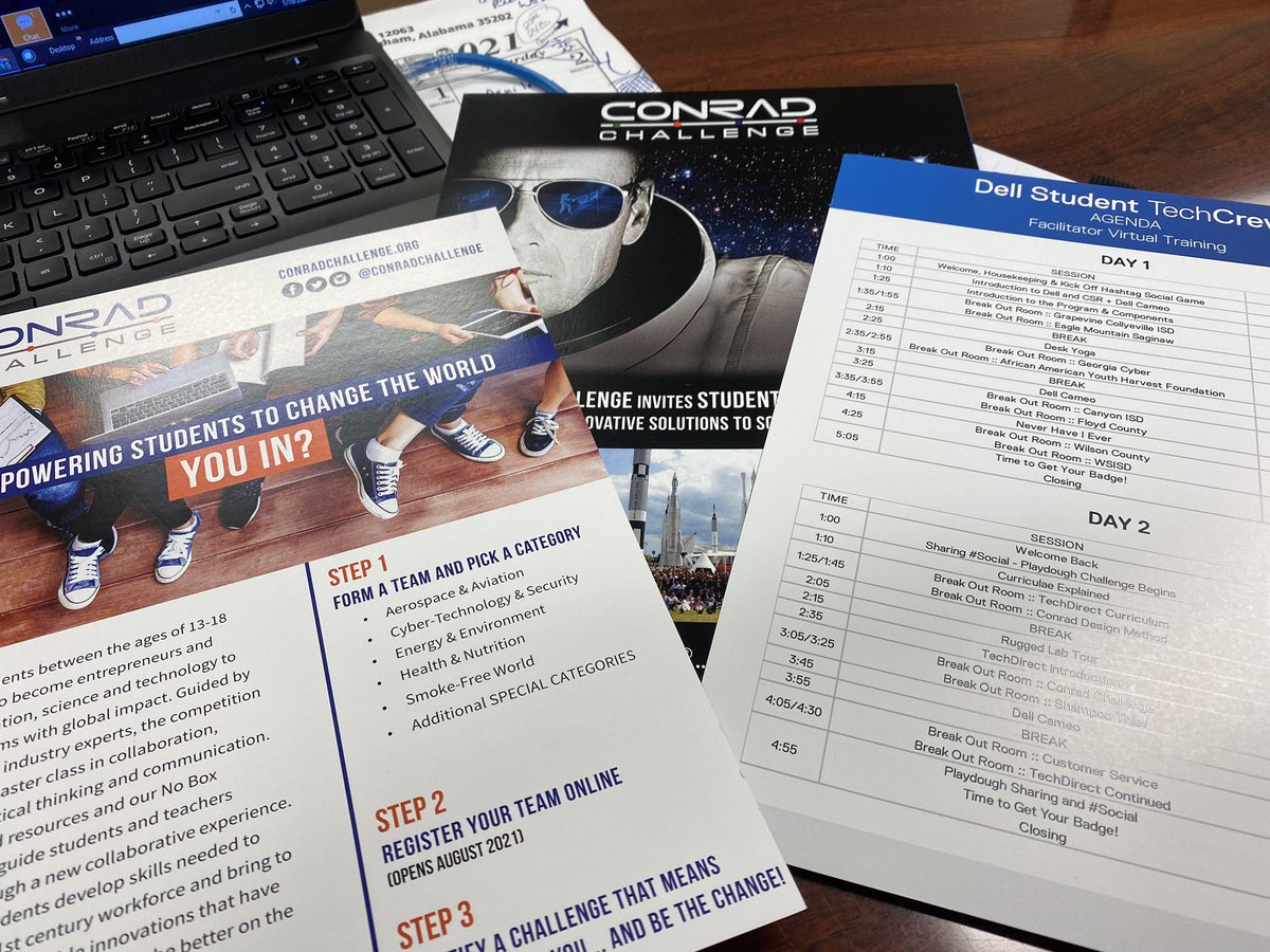 JaggardTech's tweet photo. Looking forward to learning during the Dell TechCrew training today! #techcrew2021 https://t.co/sR6lf4znNw