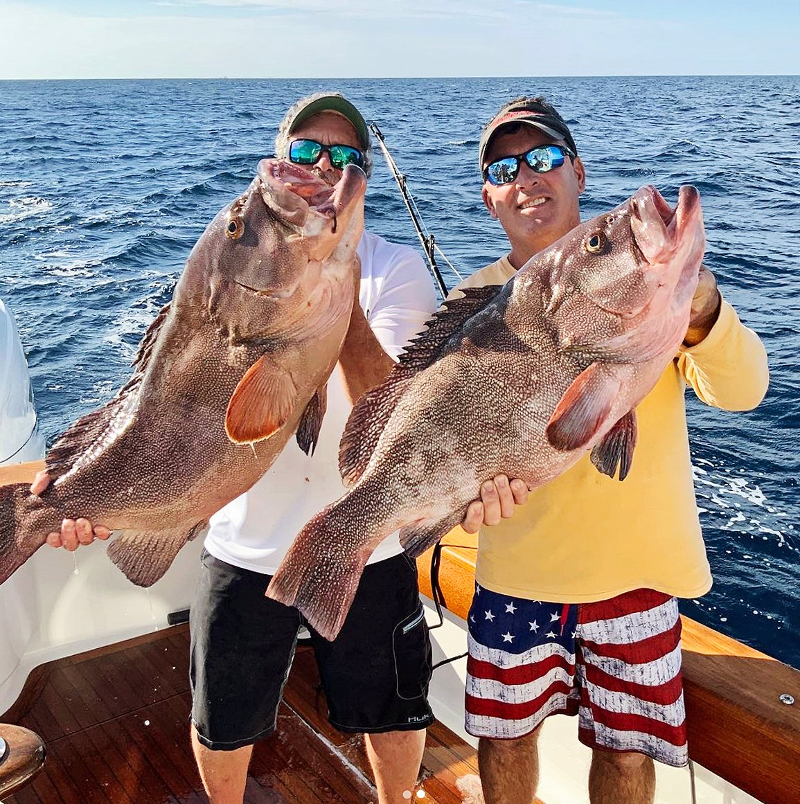 FishDailyKW's tweet image. #grouper #kittymitchellgrouper #strawberrygrouper #calicogrouper #speckledhindgrouper #KeyWest #FloridaKeys #gulfofmexico #drytortugas #florida #bottomfishing #spenceryachts #yamaha #costasunglasses