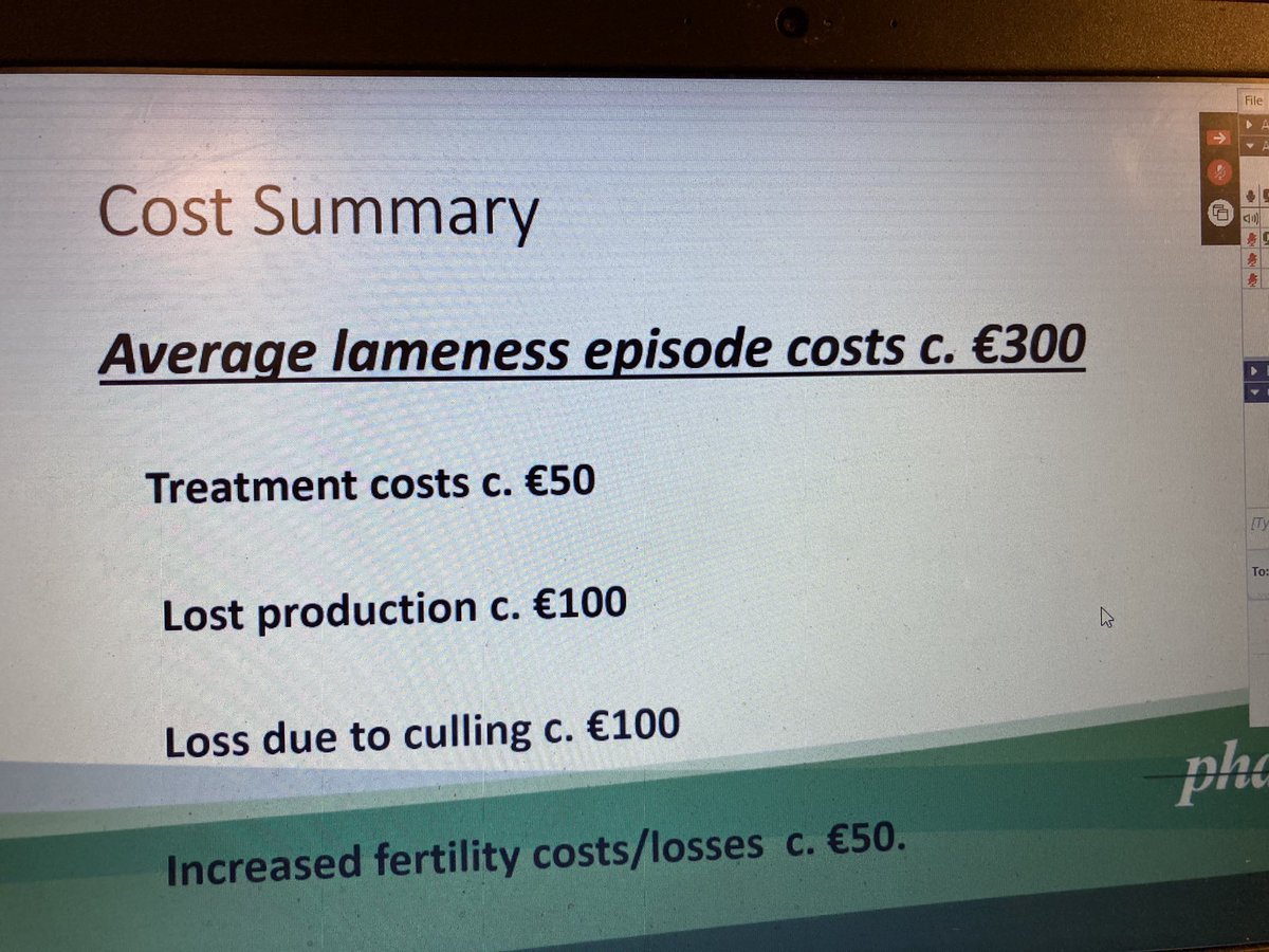 PHILLYDWYER's tweet photo. A lame cow case cost  300 euros. “A lame cow is an emergency and needs to be treated at such”. https://t.co/SkahSdt3AI