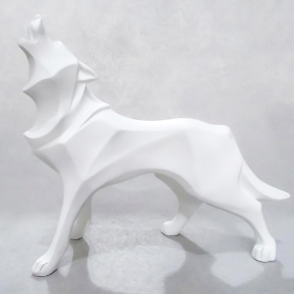 For thousands of years, the majestic wolf has been a symbol of power, cunning, and respect. The Totem Wolf stands proud in the classic black or new white finish that will add a modern sense of style to any space.

Shop Here: sprezzadesigns.com/collections/al…