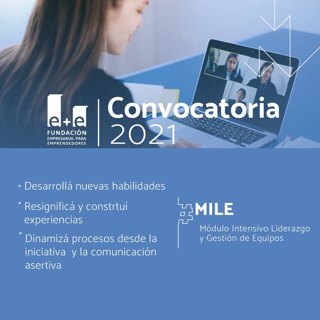 Es hora de reinventarse, renacer, comunicar y gestionar las emociones de manera efectiva. Es hora de compartir éste lindo espacio para emprendedores: Módulo Intensivo de Liderazgo y Gestión de Equipos! Cursá con un 25% de beneficio!
Conocé mas detalles en fundacionemase.org