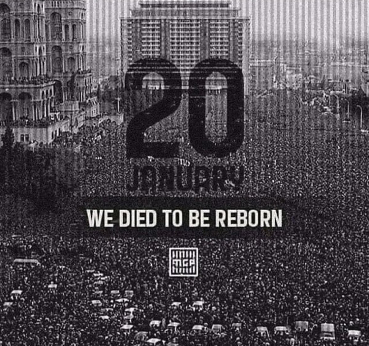 The Soviets took 20 thousand Armenian soldiers and entered Baku with an army of 35 thousand people on the night of January 19, 1990 and committed a massacre. As a result of the January tragedy, 131 civilians were killed and 744 more were wounded in Baku. 🥀

#20January
#20Yanvar