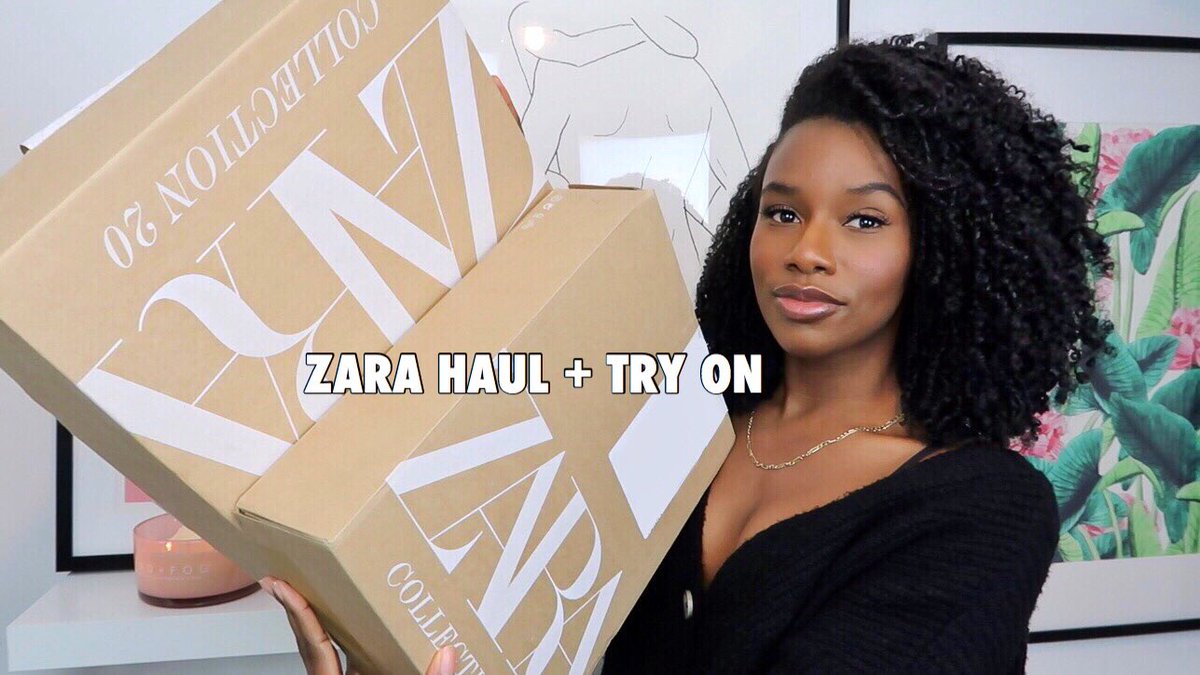 NEW YOUTUBE VIDEO 👗💕HUGE ZARA TRY ON HAUL youtu.be/MABeGyNjMPg