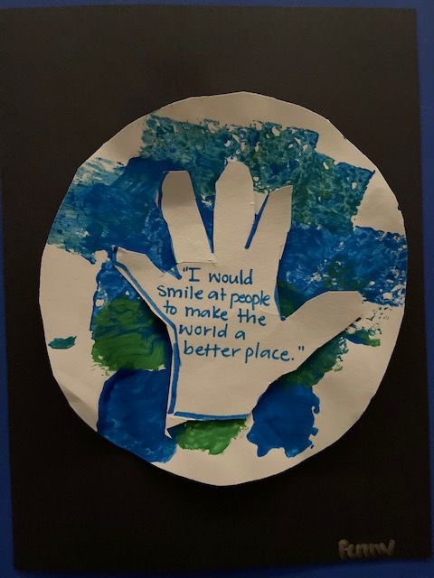 AtlAcademy's tweet photo. OOur PK4 students read a story about Dr. Martin Luther King Jr. and discussed how he made the world a better place for all people, no matter their appearance. We then created our own worlds and talked about how we could make the world a better or happier place. https://t.co/mfIxGWJ8oB