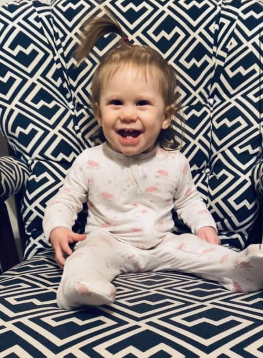 MWNoble's tweet photo. Happy 1st birthday to my best girl. #SaylorJames https://t.co/66dqfzlKTb