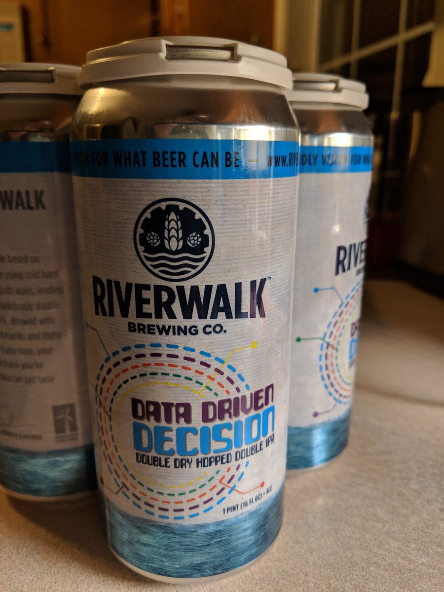 <a href="/SParsonsDataViz/">Sam Parsons</a> The beer industry has really taken to using radar charts or bar charts, even right on the cans and I love it. Our local brewery even has a beer called "Data Driven Decision" 😄