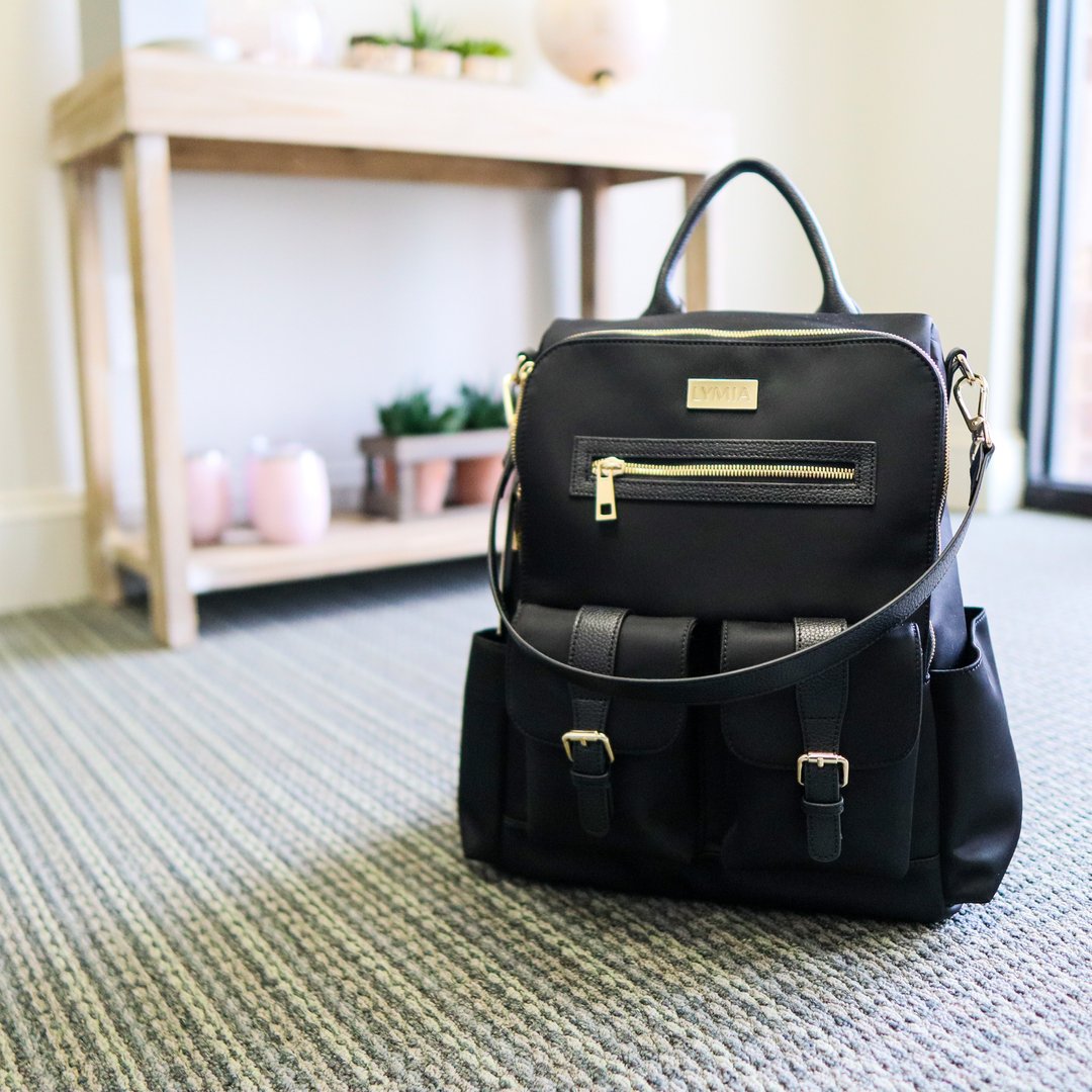 TheSensibleMama's tweet photo. The Nylon Sophie in Take it Black is stylish and sophisticated enough for work or travel, and lightweight and functional enough for diapering. It’s our best seller and is in stock and ready to ship right now at The Sensible Mama! ❤️ https://t.co/m5VqP8NkOr