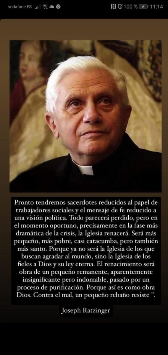 AlvarezLlambi's tweet photo. Gran Santo, Gran Sabio! Humilde y manso.
Por eso es que el mundo lo desprecia. https://t.co/sEzuruiUm5
