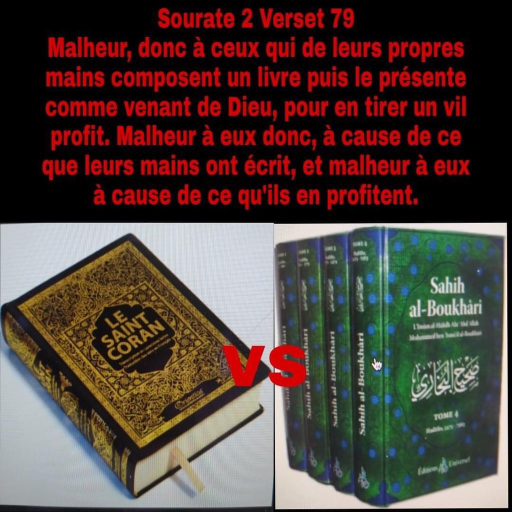 THREAD:Existe-il une Sunnah du Prophète selon le Coran ? 