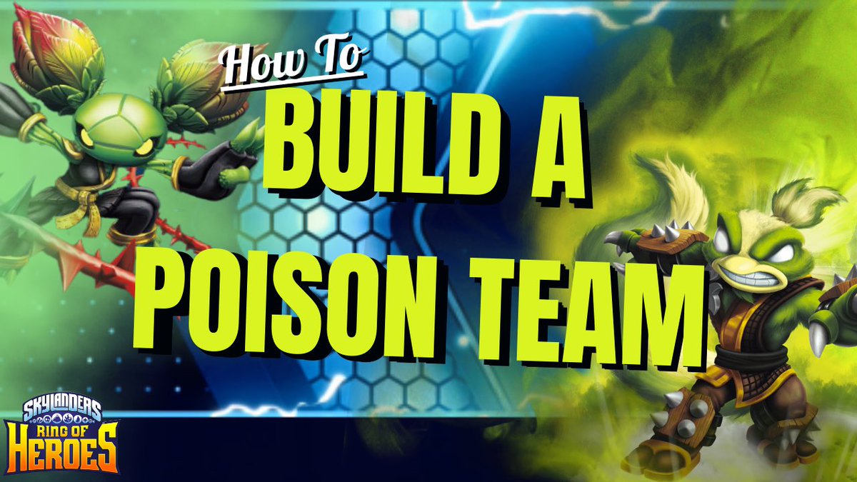 TreightGaming's tweet photo. ‼️NEW VIDEO ALERT‼️
Today we talk about how to build a poison team! Video out now on my YouTube channel!: https://t.co/TxOKhVDceb
•
•
#skylandersringofheroes #skylandersringofheroesrevamped #youtube #youtubegamingcommunity #mobilegaming #gaming #gamingcommunity #gamer https://t.co/s3614uf1Db
