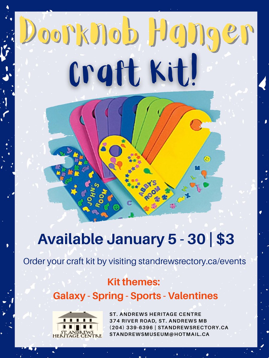 STARectory's tweet photo. Make sure to check out our programs and craft kits available for January! 

#starectory #myinterlakemb #redrivernorthtourism #travelmanitoba https://t.co/qFcHryc8jV