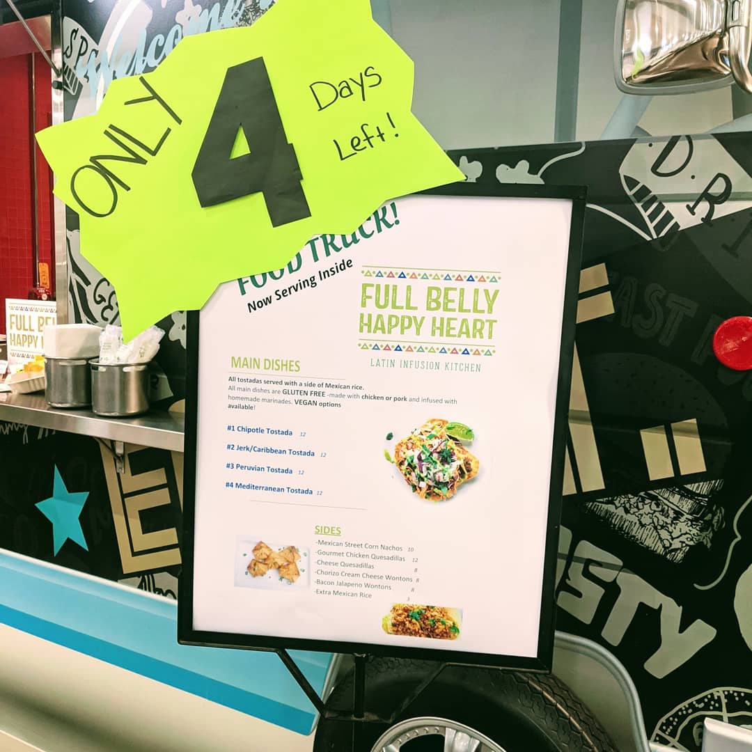 ONLY 4 days left!! Come out &amp; show some love to our little food truck (indoors) at <a href="/LundsandByerlys/">Lunds & Byerlys</a> <a href="/EaganMinnesota/">Enjoy Eagan</a> #SupportSmallBusinesses #eatlocal #Eatfresh #glutenfree