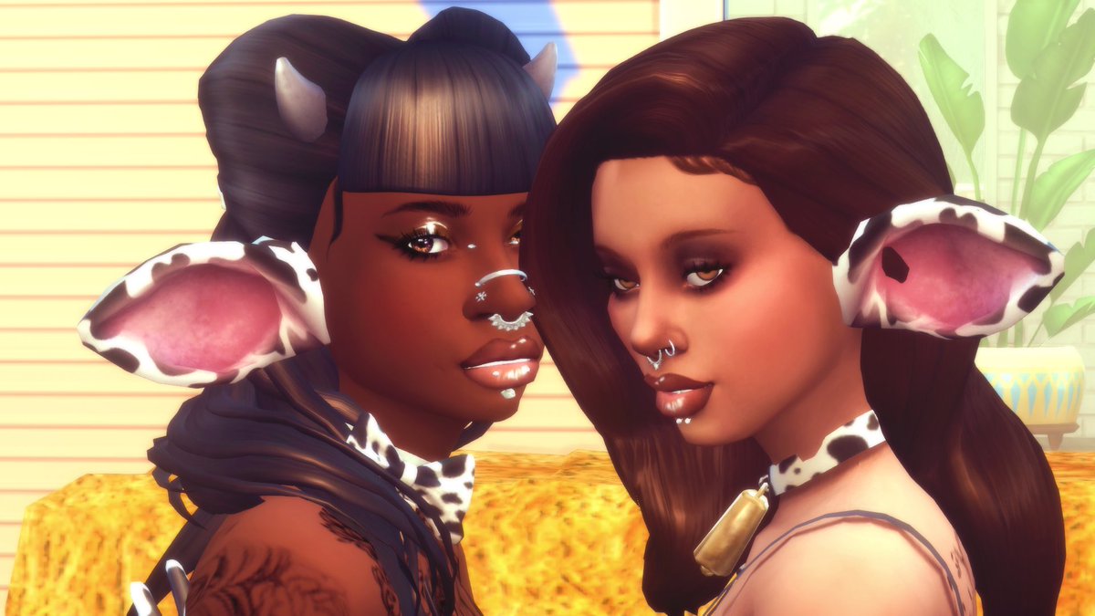 guiltysims13's tweet photo. Hi there are both Meg milk babes.  Bye!!! 🐄 
#Sims4 #megamilk #onlysims #lol #tomuchfun #ts4 #simstory #simblr https://t.co/Dh5k59pFl0