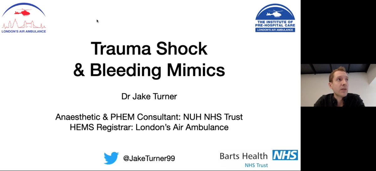 traumameic's tweet photo. Evening well spent listening to a fantastic webinar from @JakeTurner99 @The_PCP about #traumashock - great explanation of pathophysiology and #bleedingmimics Thank you!
@LDNairamb @IofPHC https://t.co/fCfPJvMwFx