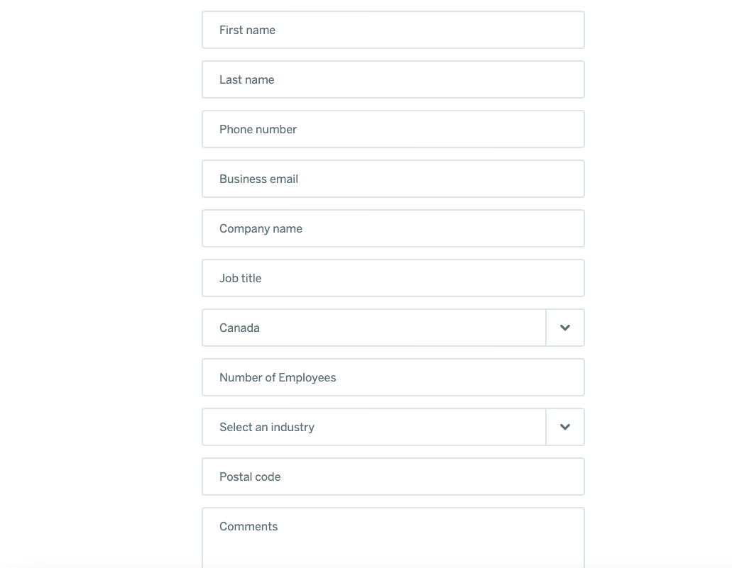 No #fintech app, I'm not completing this novel before I'm allowed to ask you a simple question which will tell me if your tool will work for me or not. A quick chat box would help too. It's 2021 people. 
*Make it easy for people to do business with you.*