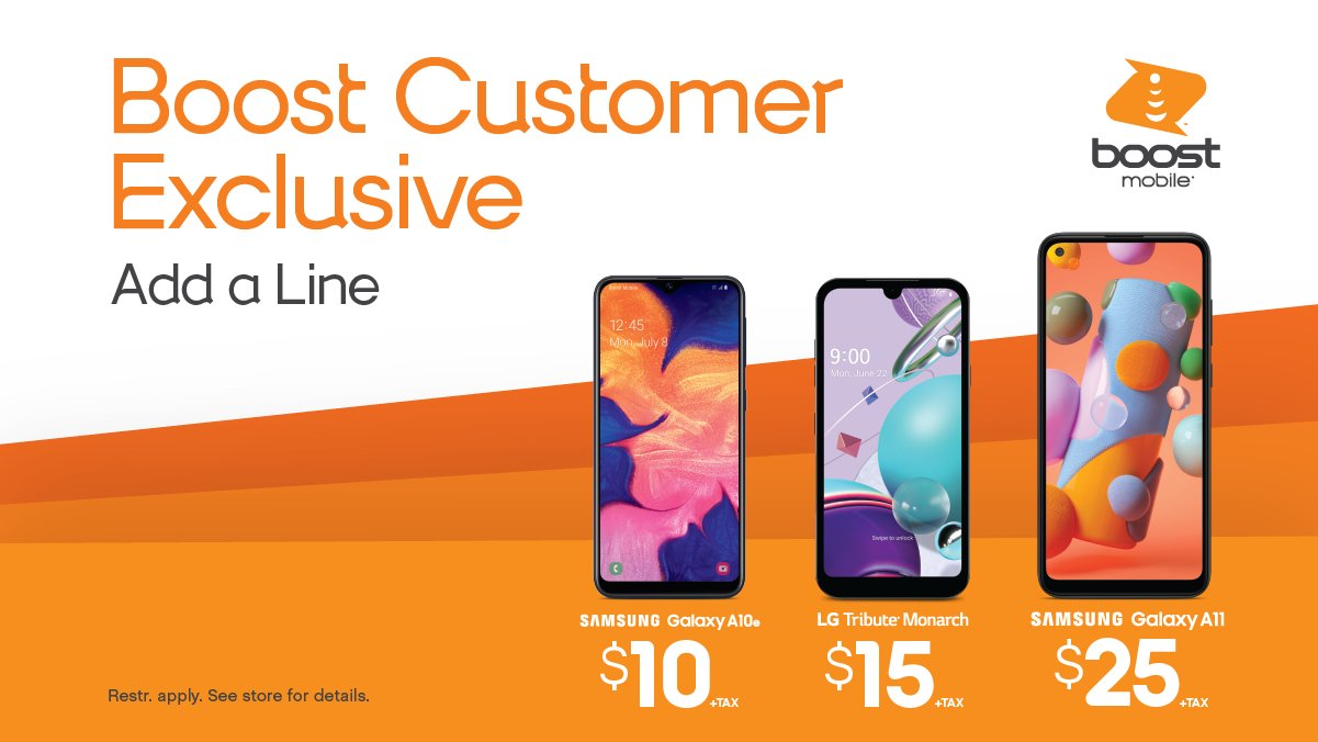 Boost Mobile Cellsmart - 💥Aprovecha las ofertas de Black Friday en Boost  Mobile Cellsmart. Samsung Galaxy A10e $10 LG Tribute Monarch $15 LG K51 $20  Al añadirlo a una linea existente*.😍 Cuál